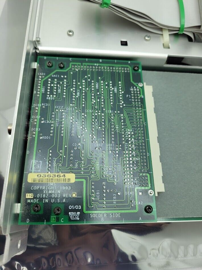 IMS Electra COM3 Test Station GPIB Ethernet PCB Card w/ IDE HDD, 3.5" FDD