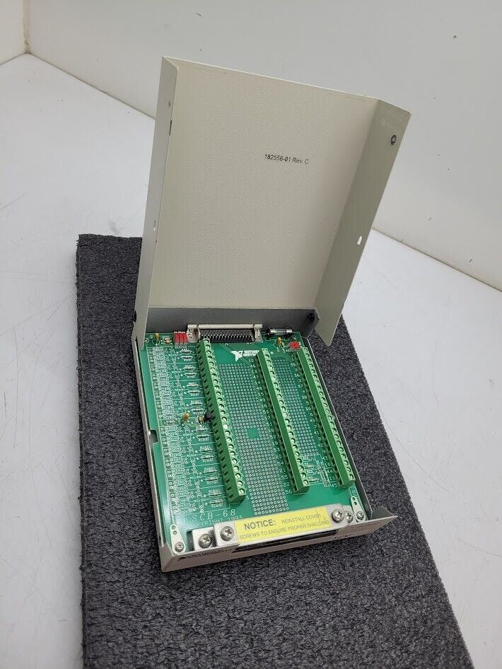 National Instruments NI SCB-68 Shielded I/O Connector Block Screw Terminal