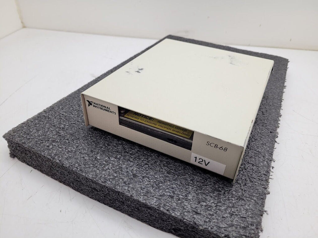 National Instruments NI SCB-68 Shielded I/O Connector Block Screw Terminal