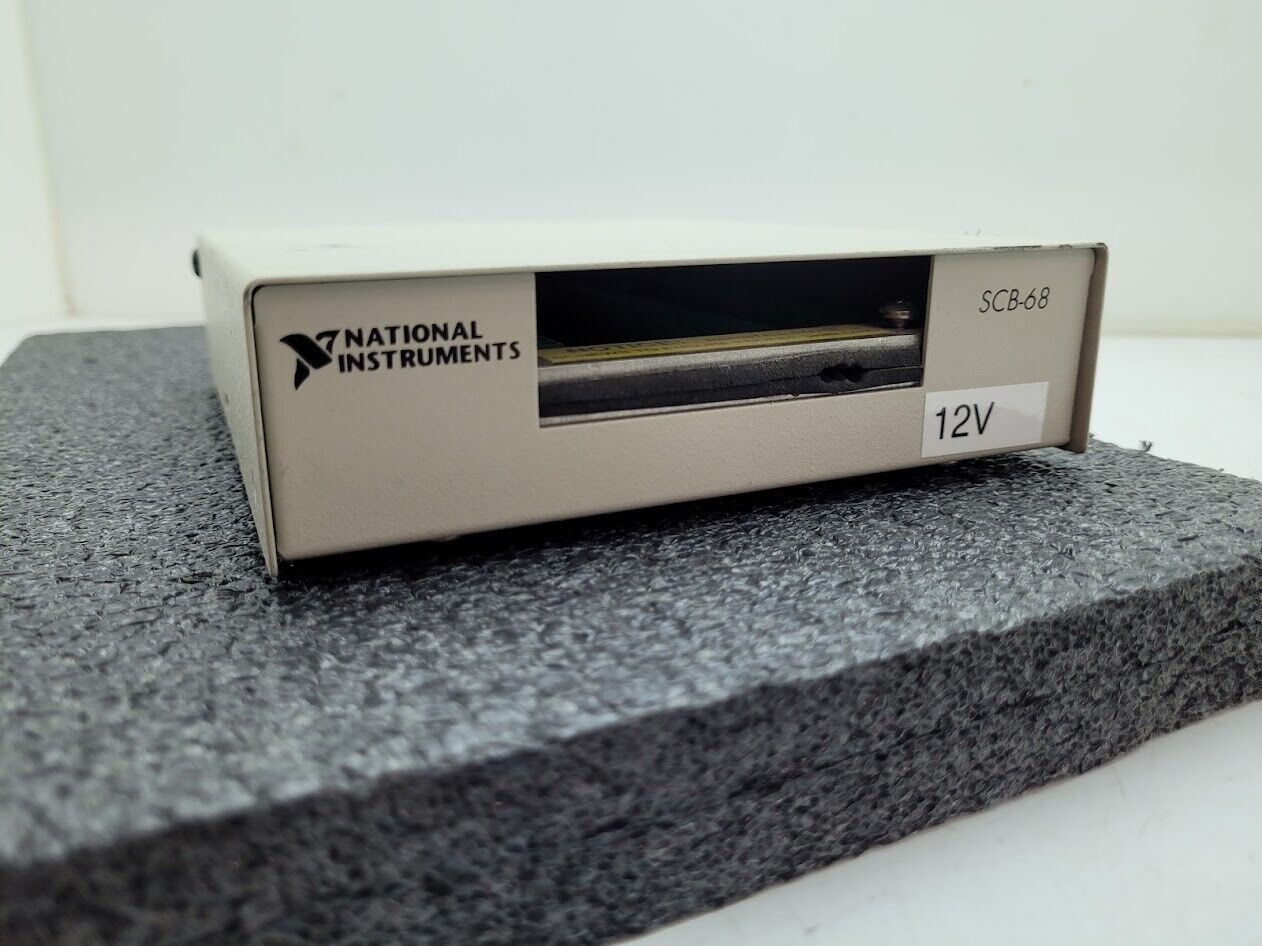 National Instruments NI SCB-68 Shielded I/O Connector Block Screw Terminal