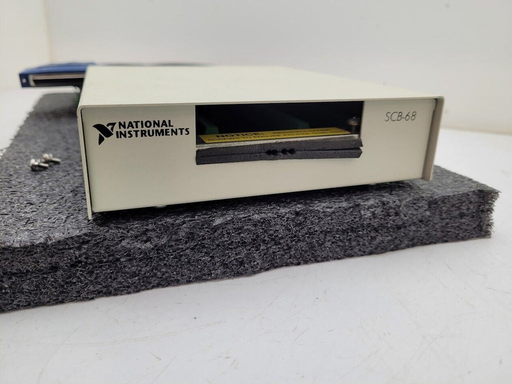 National Instruments NI SCB-68 Shielded I/O Connector Block Terminal w/ Cable