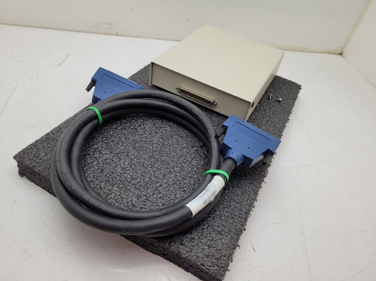 National Instruments NI SCB-68 Shielded I/O Connector Block Terminal w/ Cable