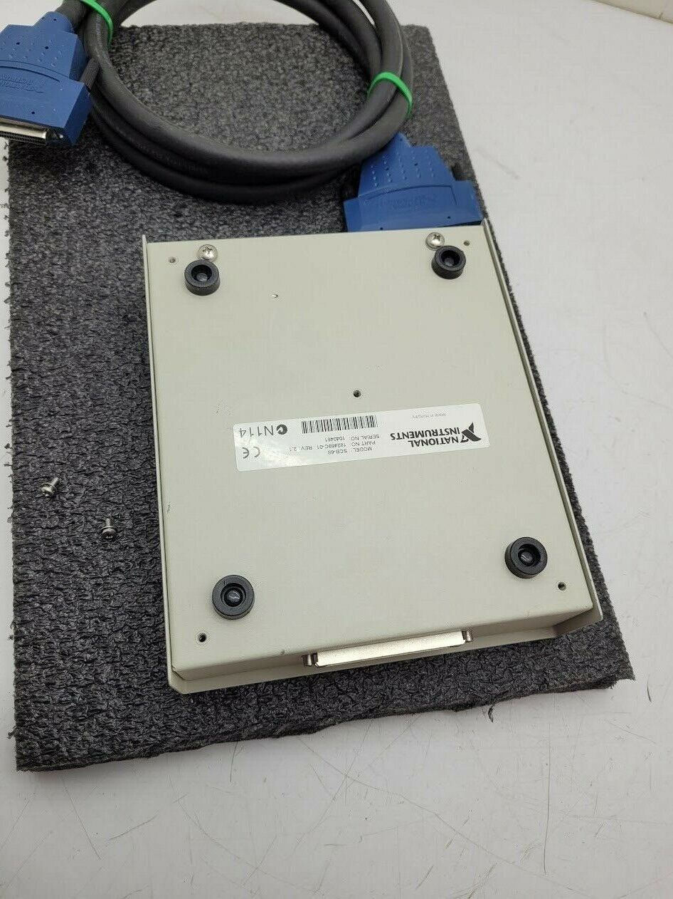 National Instruments NI SCB-68 Shielded I/O Connector Block Terminal w/ Cable