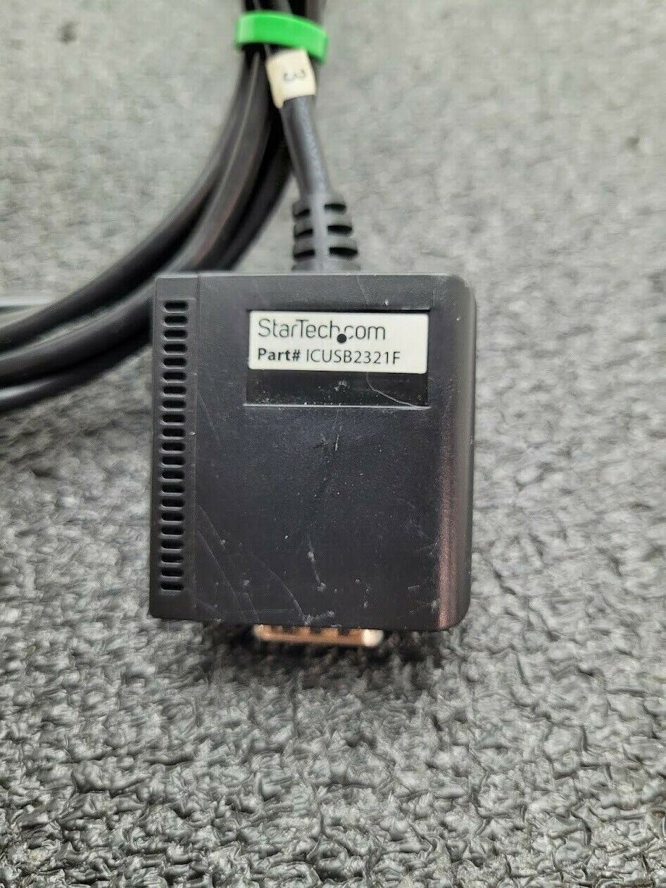 StarTech 1 Port USB to Serial RS232 Adapter Cable with COM Retention ICUSB2321F