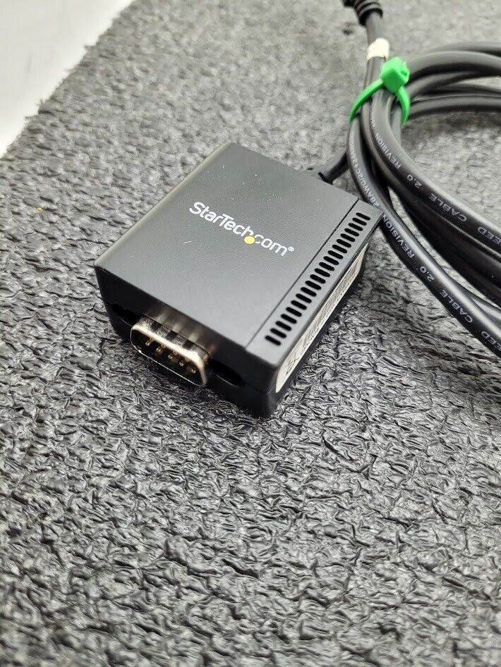 StarTech 1 Port USB to Serial RS232 Adapter Cable with COM Retention ICUSB2321F