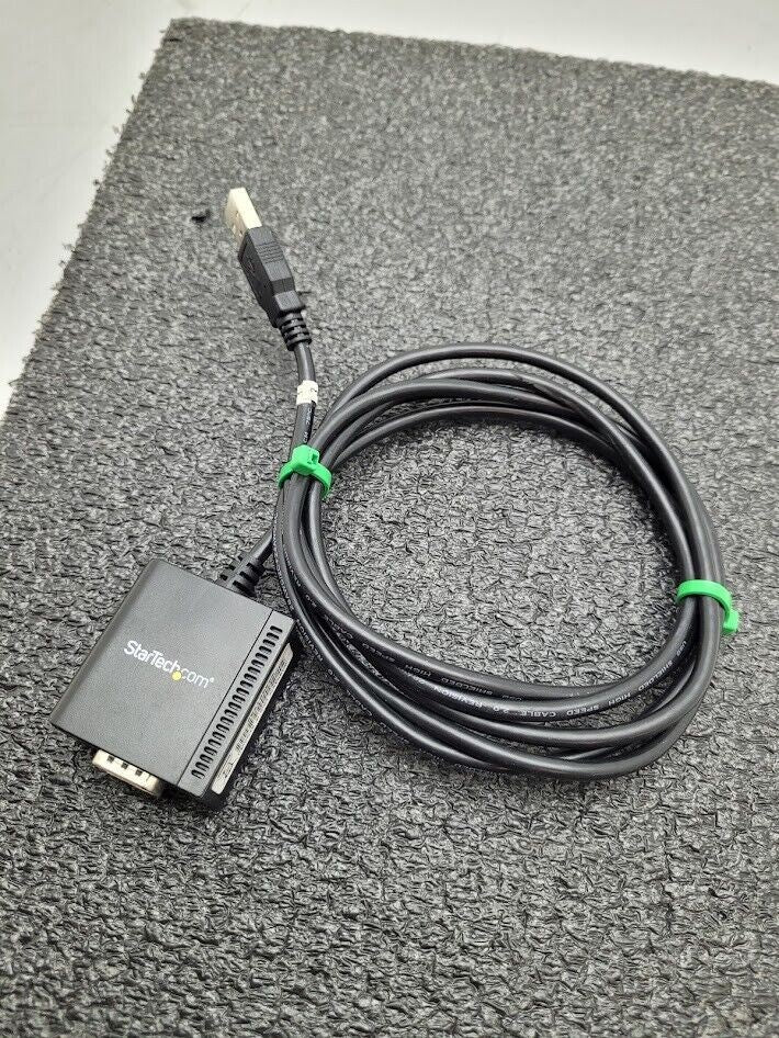StarTech 1 Port USB to Serial RS232 Adapter Cable with COM Retention ICUSB2321F