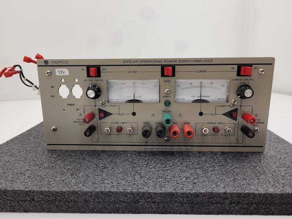 Kepco BOP 20-10M BOP2010M Bipolar Power Supply Amplifier Parts/Repair No Cover