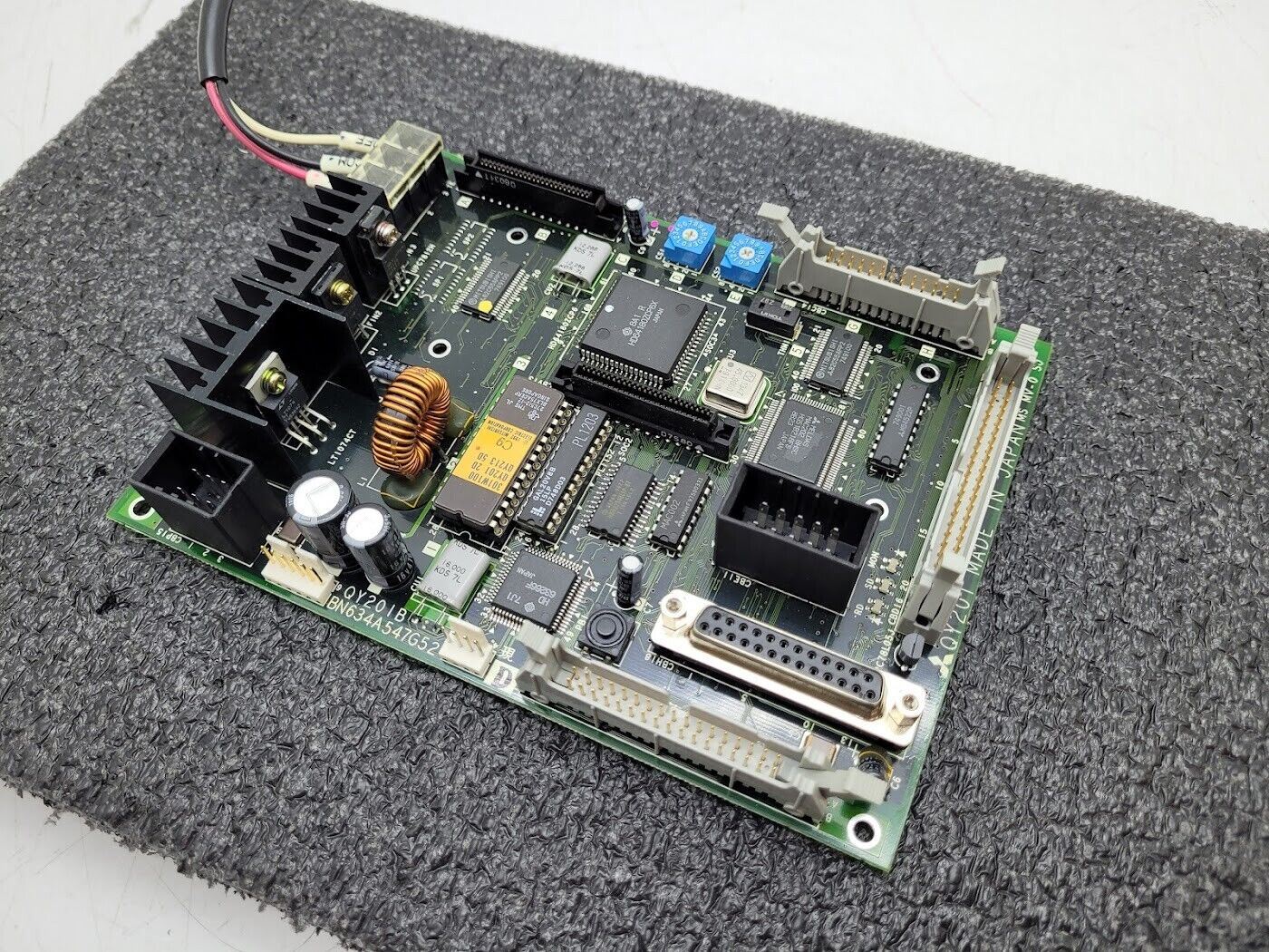 Mitsubishi QY201B Display Control Circuit Board PLC Module QY201 BN634A547G52