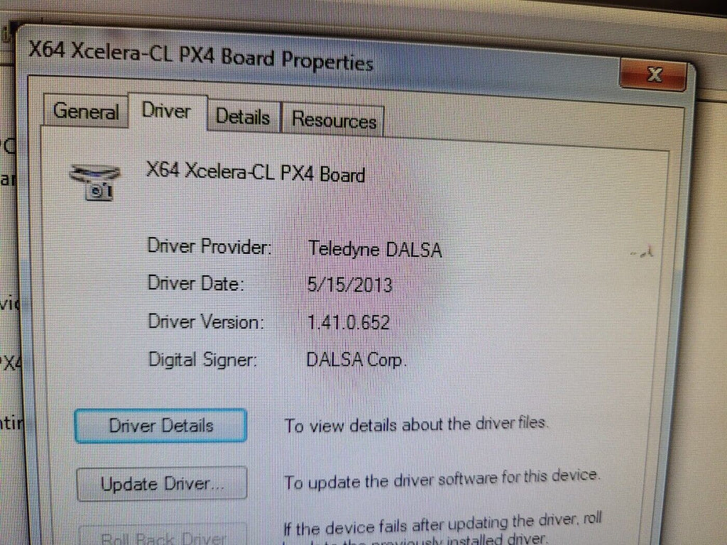Teledyne DALSA Aquarlus CL PCIe x4 Frame Grabber OR-X4C0-XPD00 Tested, low hours