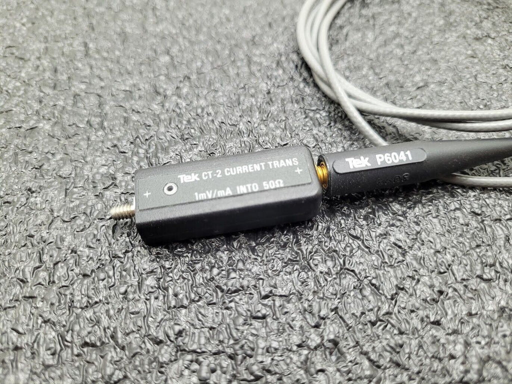Tektronix CT-2 Current Transmitter Probe 1mV/mA P6041 Cable