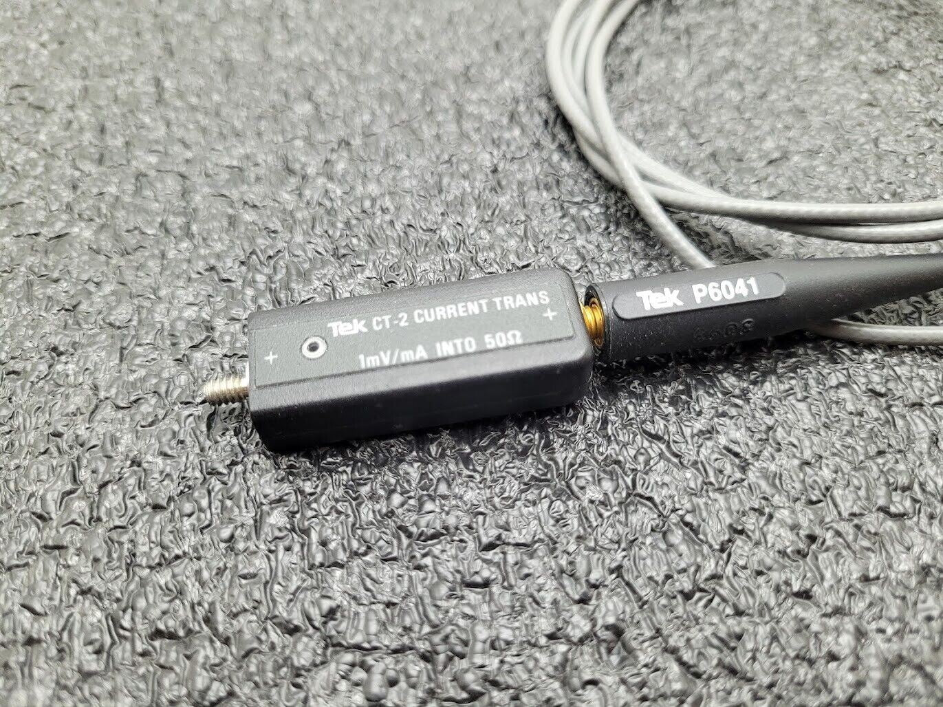 Tektronix CT-2 Current Transmitter Probe 1mV/mA P6041 Cable