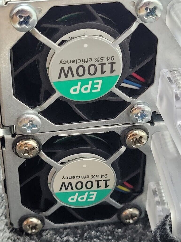 Lot of 2 Dell 1100w 80 Plus Platinum EPP D1100E-S1 0Y26KX 09TMRF