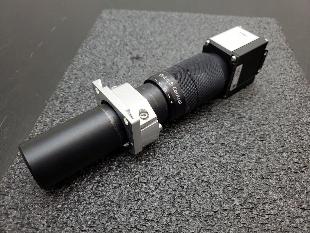 iDS uEye UI-5480SE-M-GL R2 B&W Industrial Camera w/ Lens 14.1 fps Parts/Repair