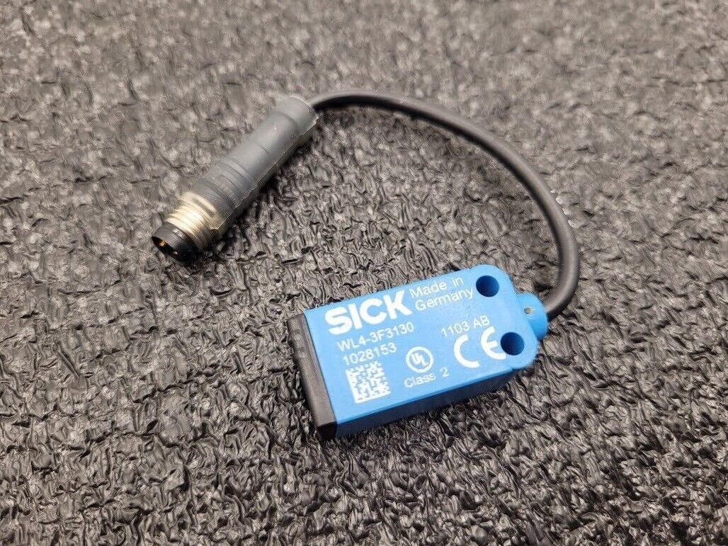 SICK WL4-3F3130 Photoelectric Retro-Reflective Sensor Autocollimation 1028153