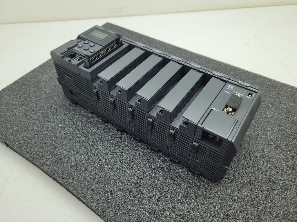 KEYENCE KV-1000 KV-B16XA KV-B16RA KV-L20R DIN Rail PLC Tested Working