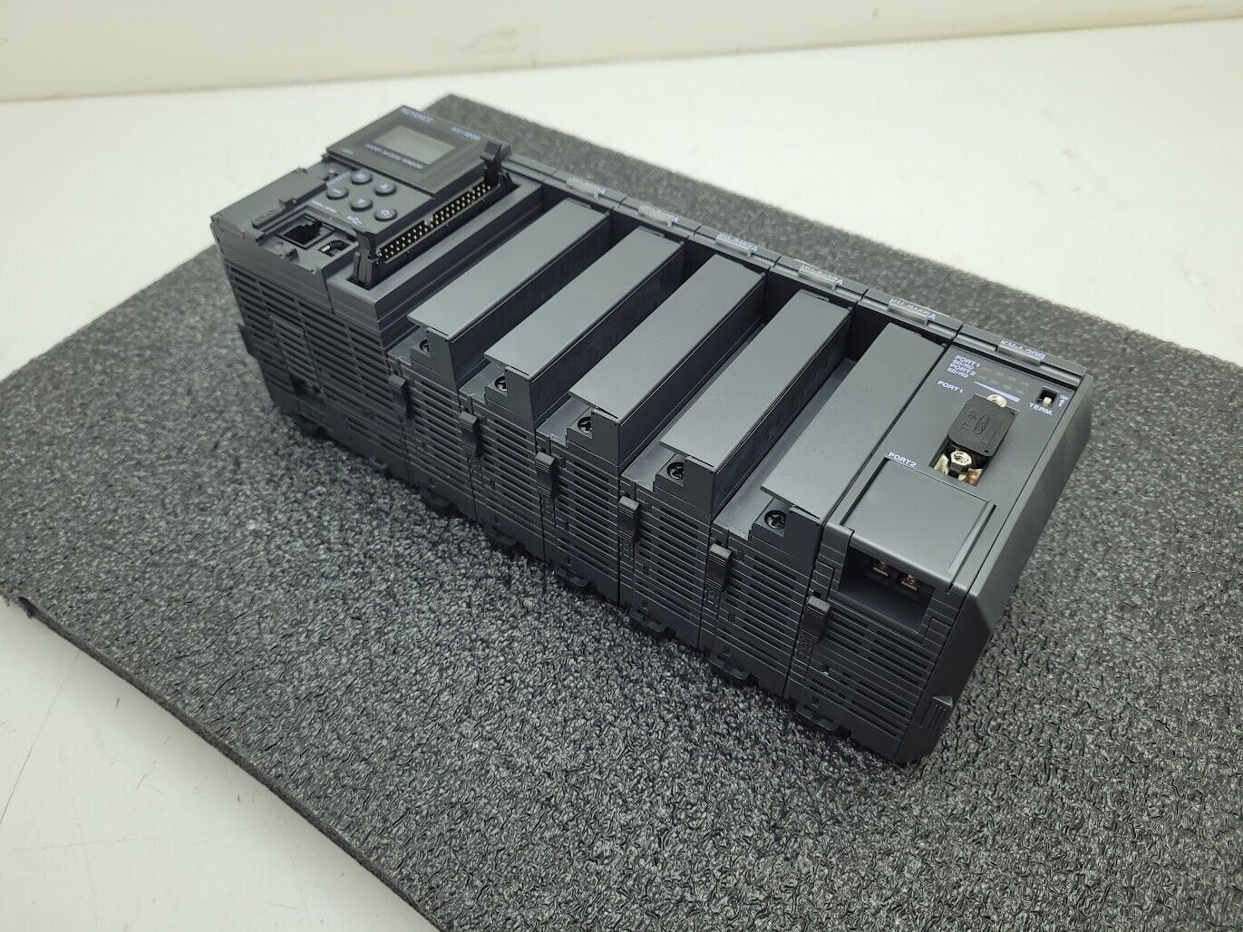 KEYENCE KV-1000 KV-B16XA KV-B16RA KV-L20R DIN Rail PLC Tested Working