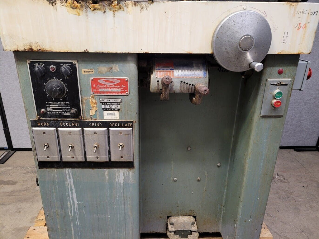 Howard Strasbaugh 7H Precision Optical Glass Lens Edge Grinding Machine