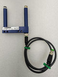 Telemecanique XUVR0605PANM8 Photoelectric Fork Sensor w Female to Male M8 Cable