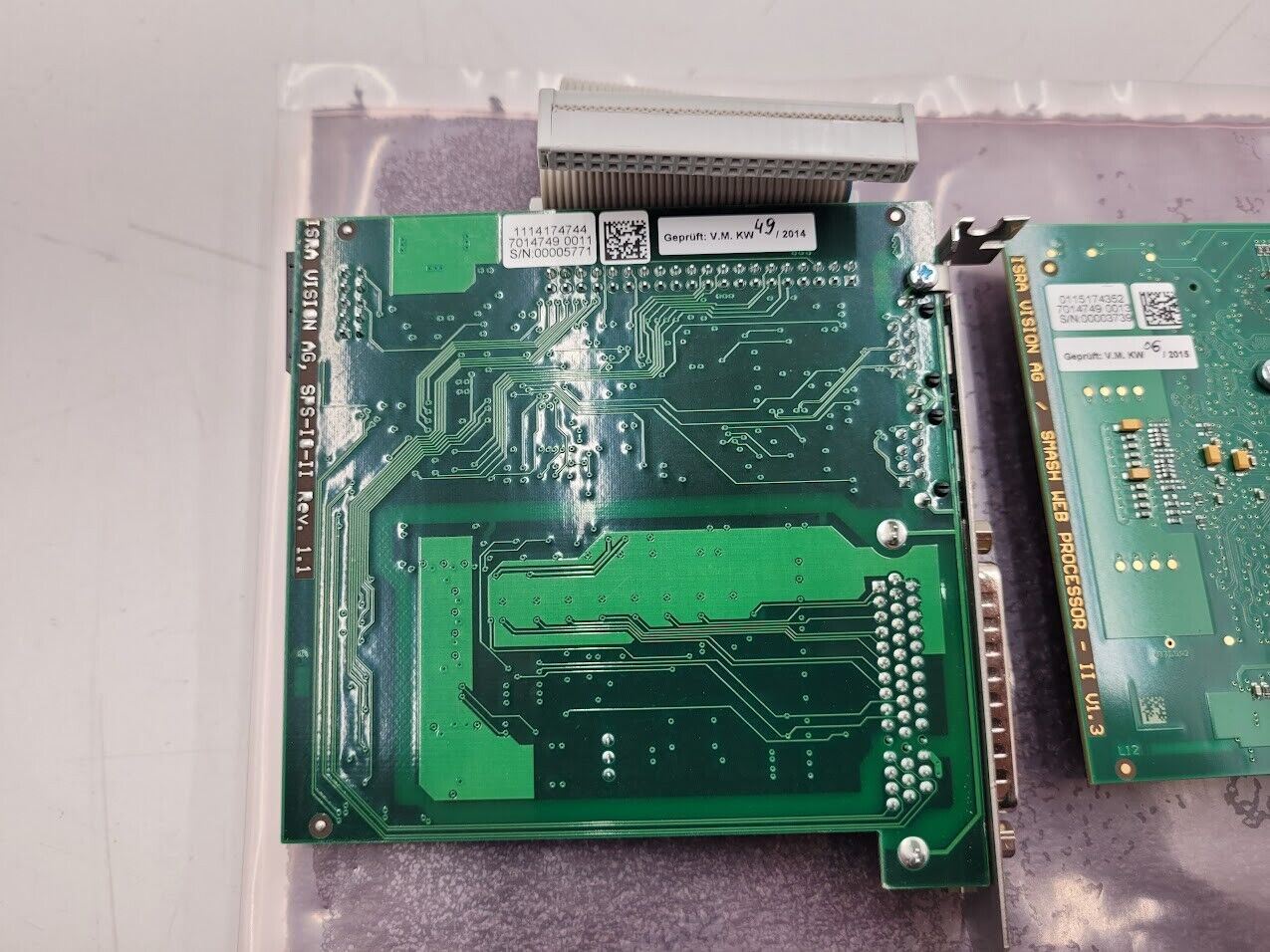 ISRA Vision AG Smash Web Processor II V1.3 Digital Imaging Camera PCI Card