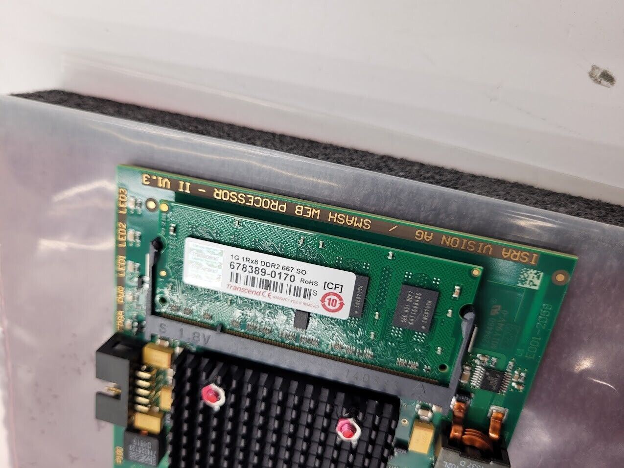 ISRA Vision AG Smash Web Processor II V1.3 Digital Imaging Camera PCI Card