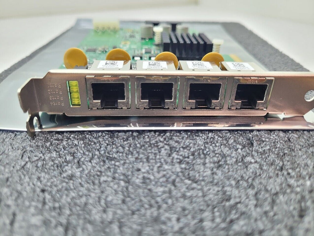 ADLINK PCIE-GIE64+ 51-18519-0A20 Ethernet Camera Image Capture Card 4 Port