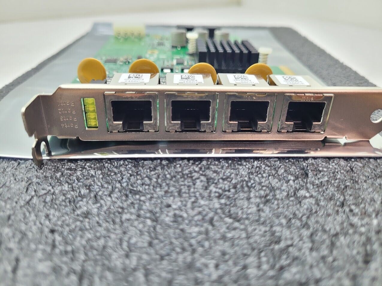 ADLINK PCIE-GIE64+ 51-18519-0A20 Ethernet Camera Image Capture Card 4 Port