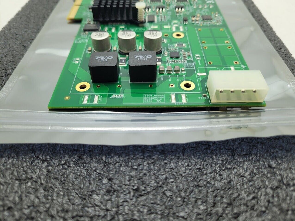 ADLINK PCIE-GIE64+ 51-18519-0A20 Ethernet Camera Image Capture Card 4 Port