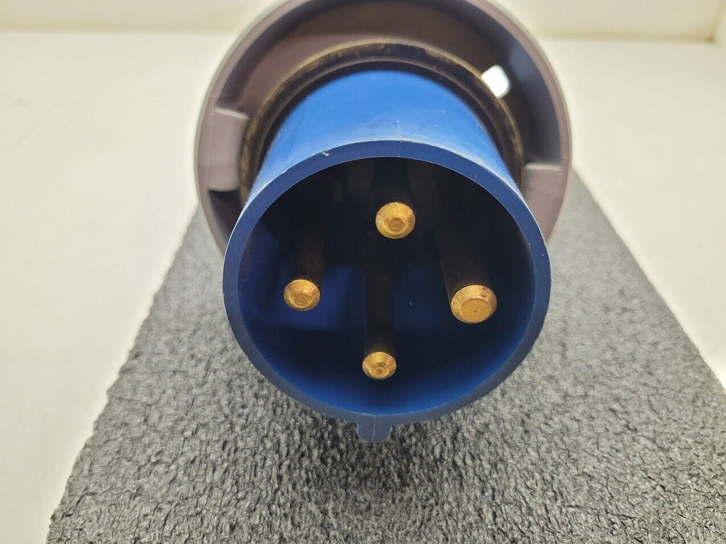 Hubbell 460P9W Male Power Plug 4 Pin Connector 4W 250V 60A 3PH 5HP