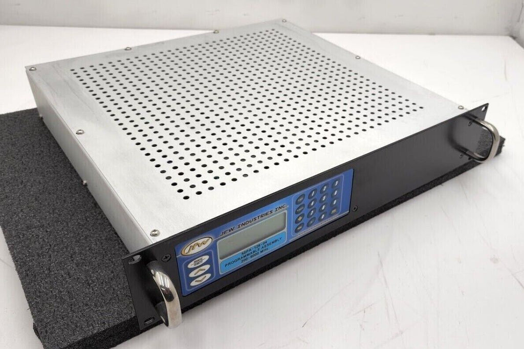 JFW 50PA-128-04 Programmable 4x Attenuator 200Mhz-6Ghz 0-95dB 19" Rack Mount