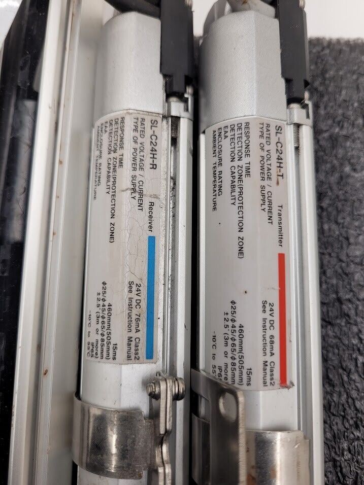 Keyence Light Curtain Pairs SL-C44H-T SL-C44H-R SL-R11 Control Module Controller