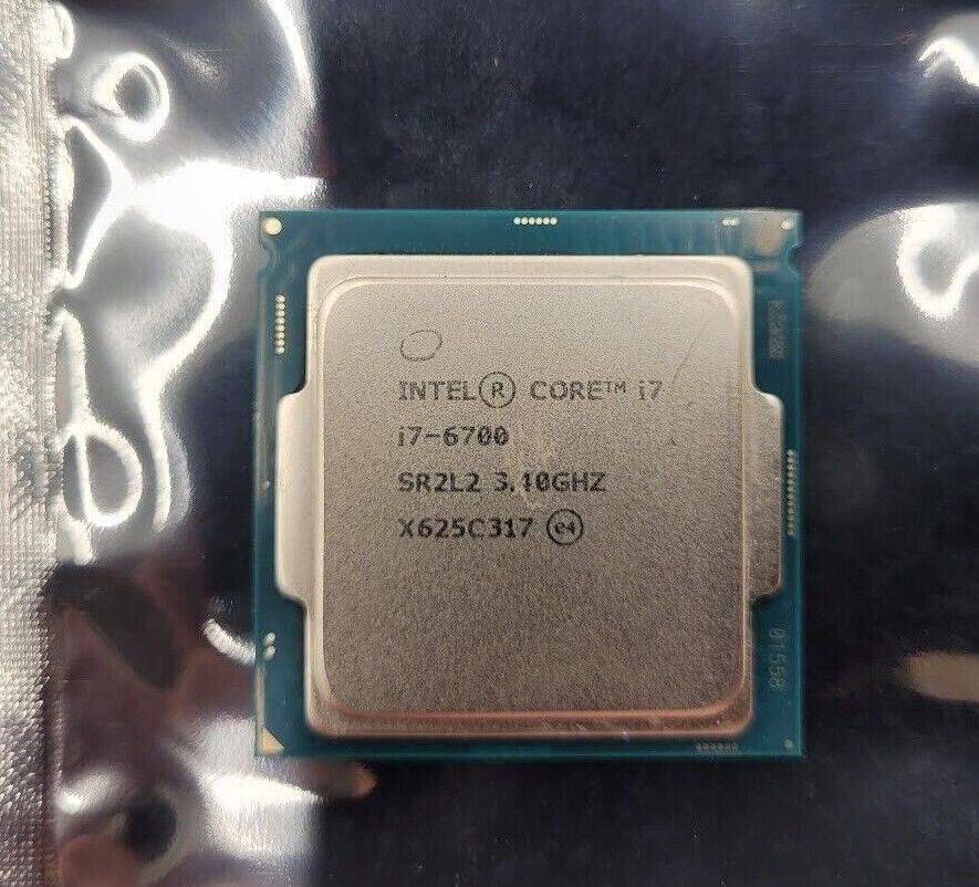 intel i7-6700 SR2L2 3.40GHz Quad Core CPU Processor FCLGA1151