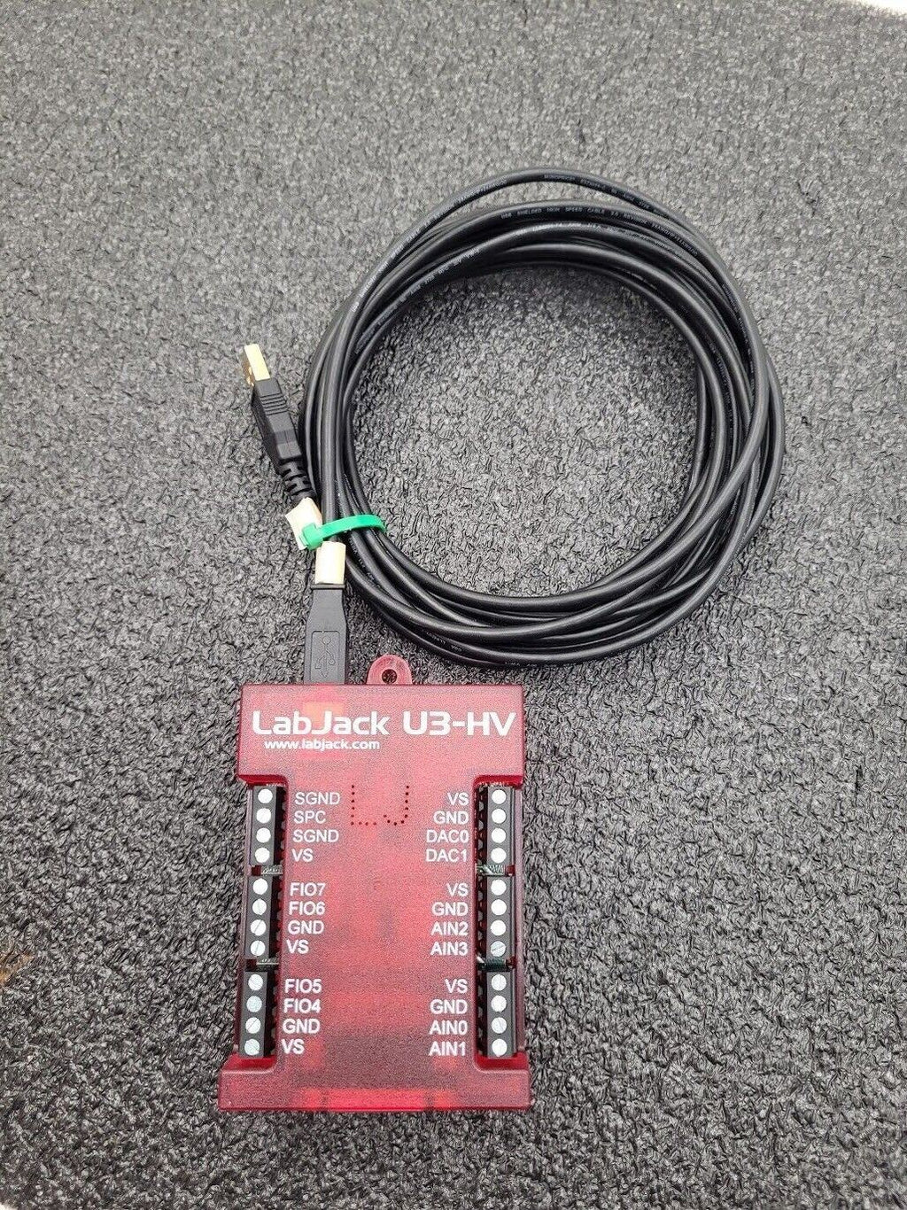 LabJack U3-HV Multifunction Data Acquisition Unit USB A to USB B Tested