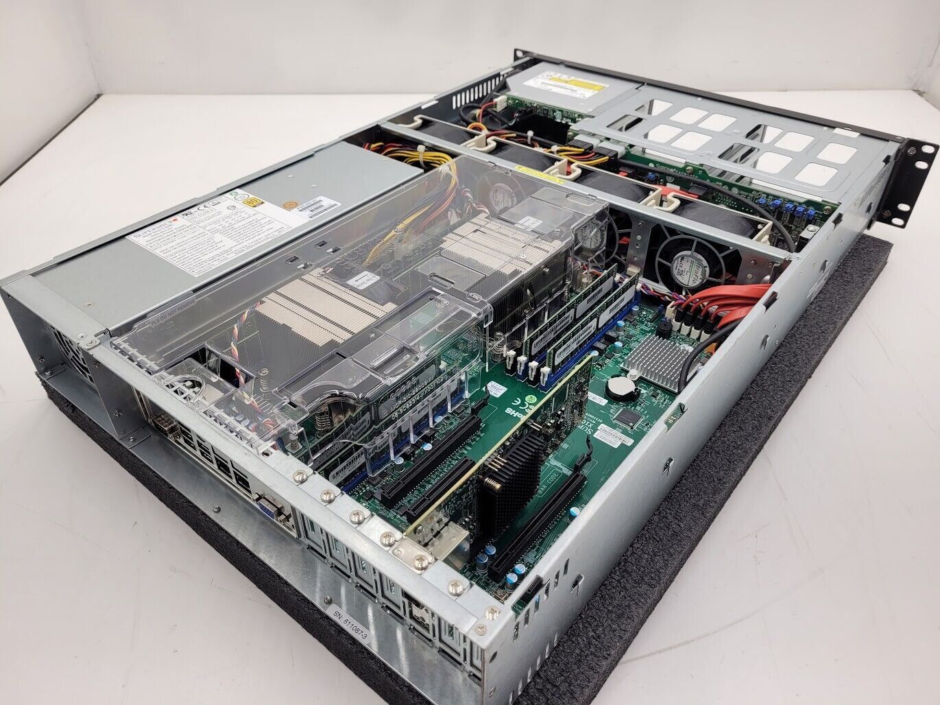 Supermicro 2U X10DRi 6 Bay LFF 128Gb Ram 2x E5-2620v3 LSI SAS9300-8e HBA Tested