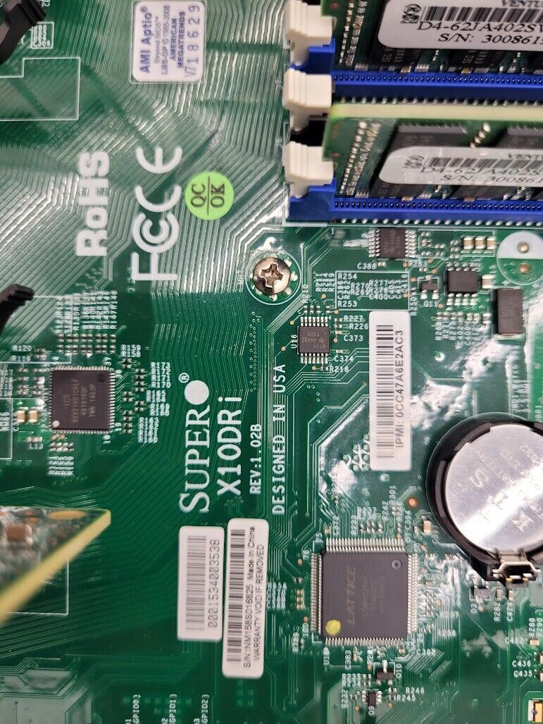 Supermicro 2U X10DRi 6 Bay LFF 128Gb Ram 2x E5-2620v3 LSI SAS9300-8e HBA Tested