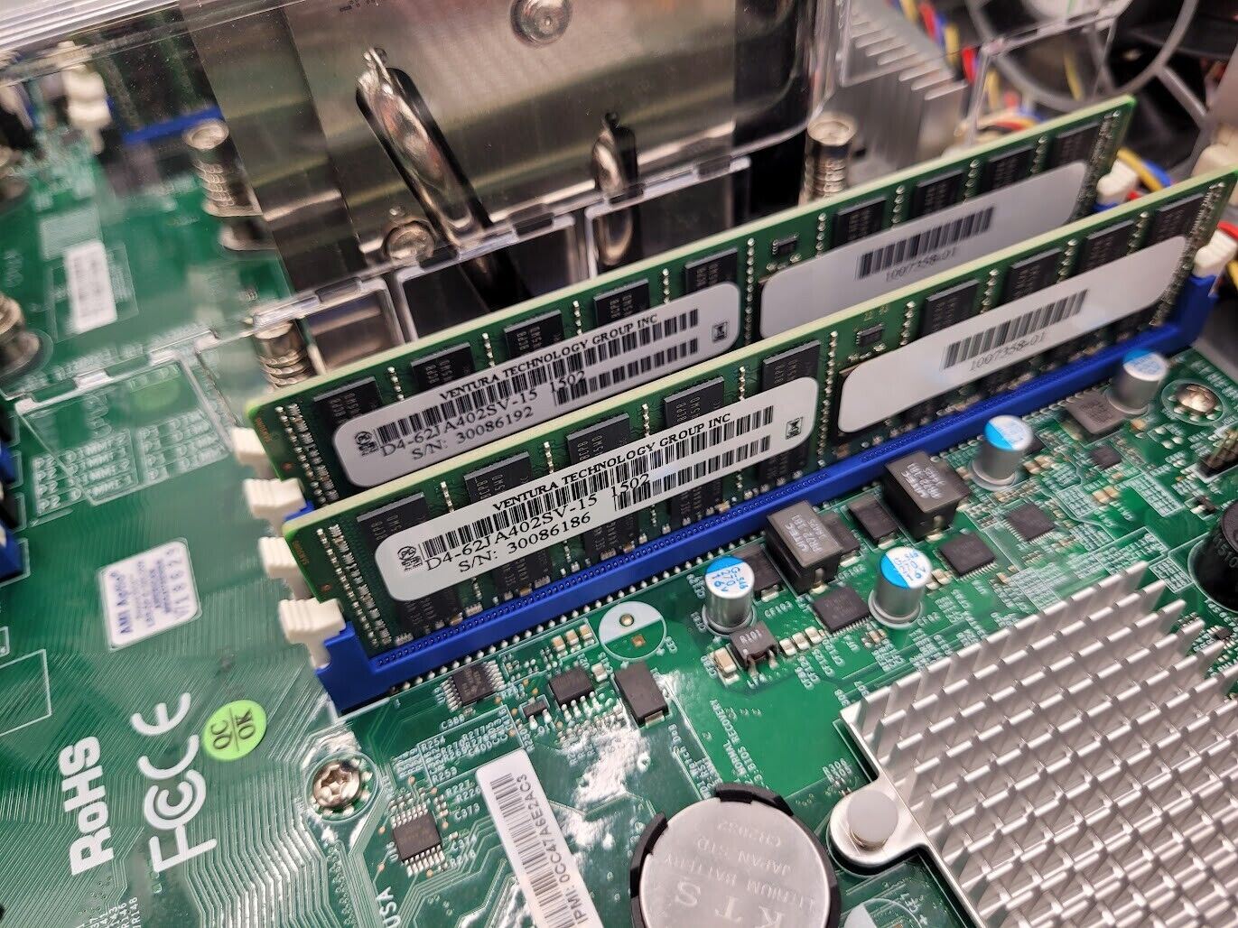 Supermicro 2U X10DRi 6 Bay LFF 128Gb Ram 2x E5-2620v3 LSI SAS9300-8e HBA Tested