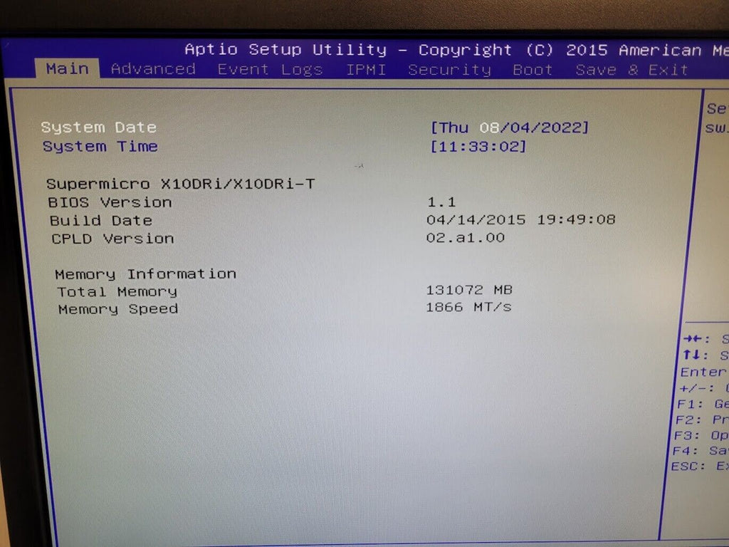Supermicro 2U X10DRi 6 Bay LFF 128Gb Ram 2x E5-2620v3 LSI SAS9300-8e HBA Tested