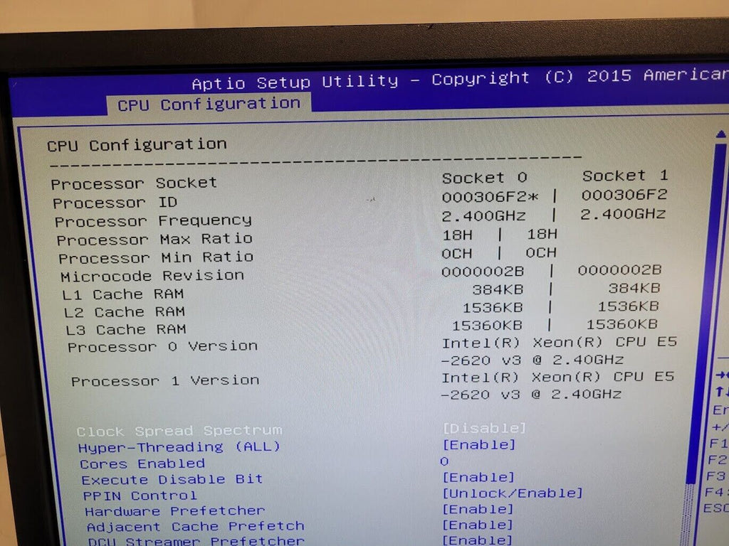 Supermicro 2U X10DRi 6 Bay LFF 128Gb Ram 2x E5-2620v3 LSI SAS9300-8e HBA Tested