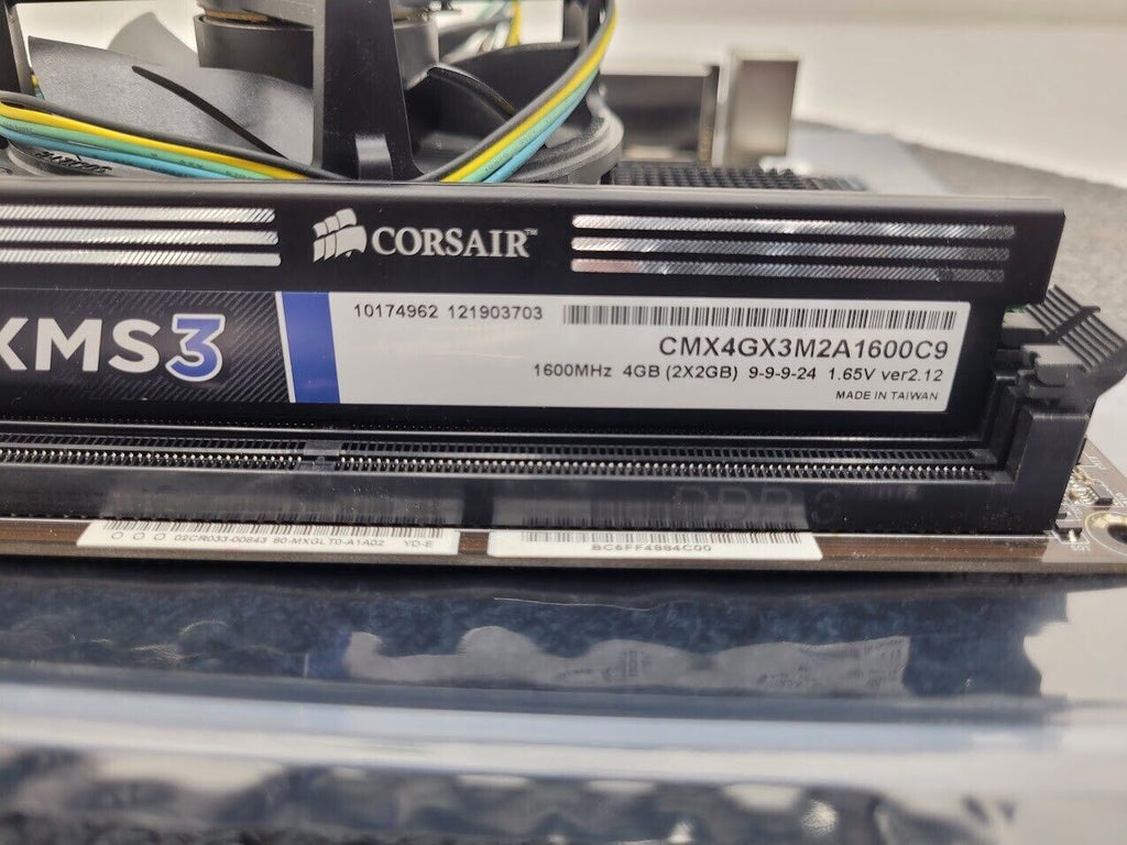 ASROCK Motherboard B75M-ITX Tested Working 2GB Ram Intel i3-2100 3.1Ghz Mini-ITX