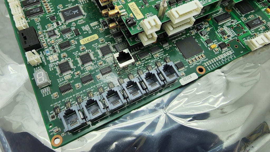 HItachi Via Mechanics MCU7-R5 Laser Control Board w/ 2x LCNT7-R1 / SPUD-R1 Cards