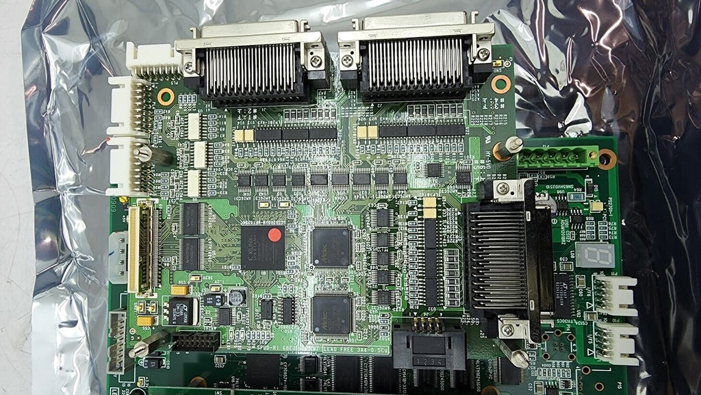 HItachi Via Mechanics MCU7-R5 Laser Control Board w/ 2x LCNT7-R1 / SPUD-R1 Cards