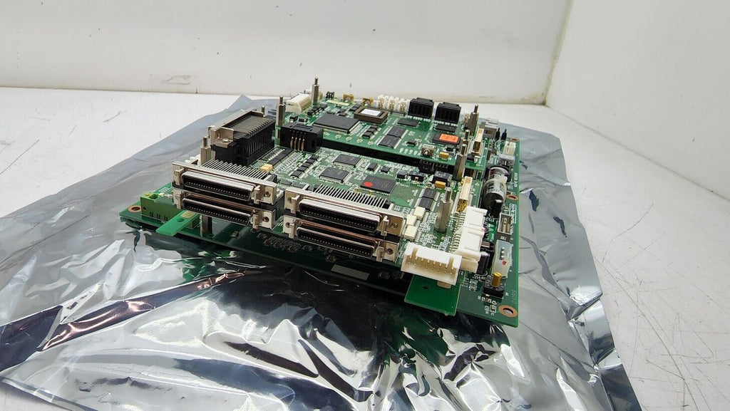 HItachi Via Mechanics MCU7-R5 Laser Control Board w/ 2x LCNT7-R1 / SPUD-R1 Cards