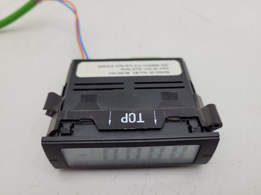 Simpson M24500130 4-1/2 LCD 24VDC Powered Digital AC Voltage Panel Meter