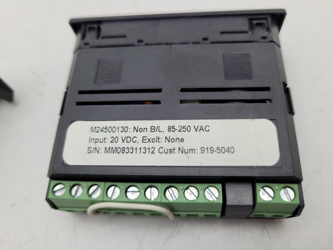 Simpson M24500130 4-1/2 LCD 24VDC Powered Digital AC Voltage Panel Meter