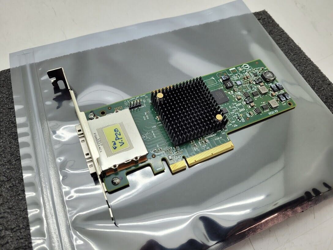 LSI 9207-8e SAS HBA 6Gbps PCI-E 3.0 P20 500605B Full Height IT Mode