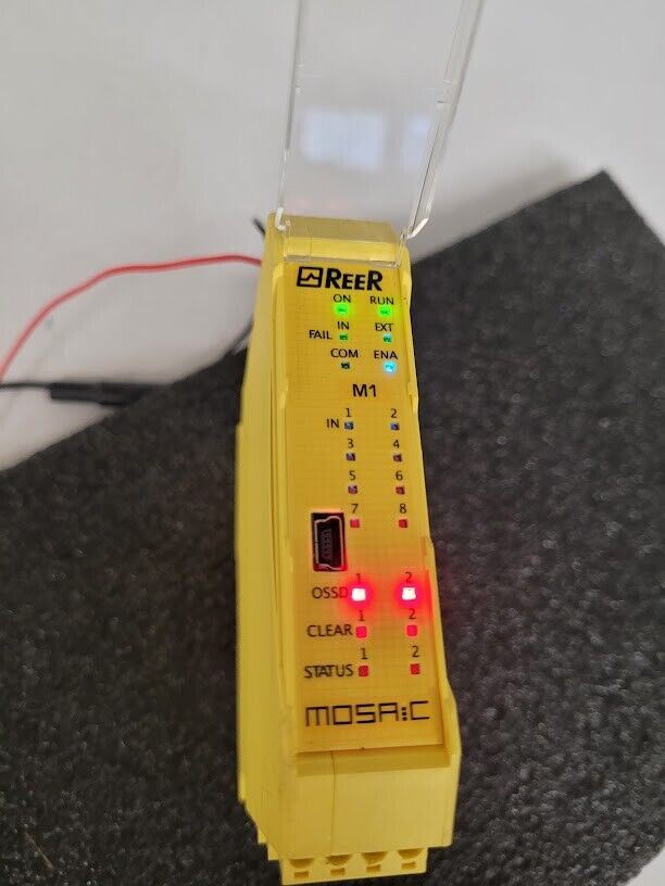 Reer Series EOS4 Light Curtains 310mm Height with M1 Controller 8040430 24VDC