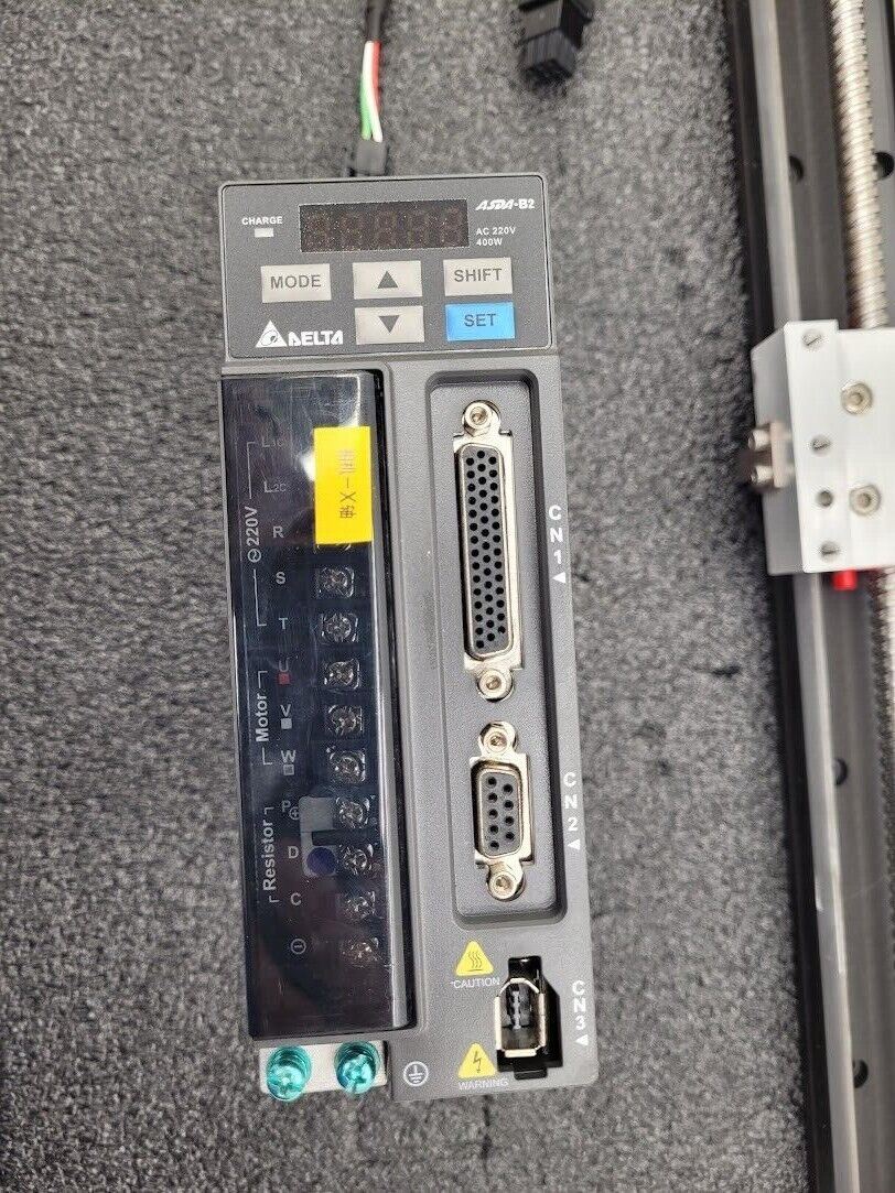 Hiwin KK6010P 15000N-4145 Delta ECMA-C20604RS Servo ASD-B2-0421-B 400W Drive