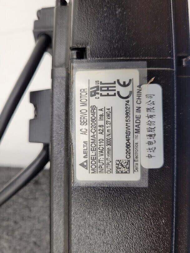 Hiwin KK6010P 15000N-4145 Delta ECMA-C20604RS Servo ASD-B2-0421-B 400W Drive