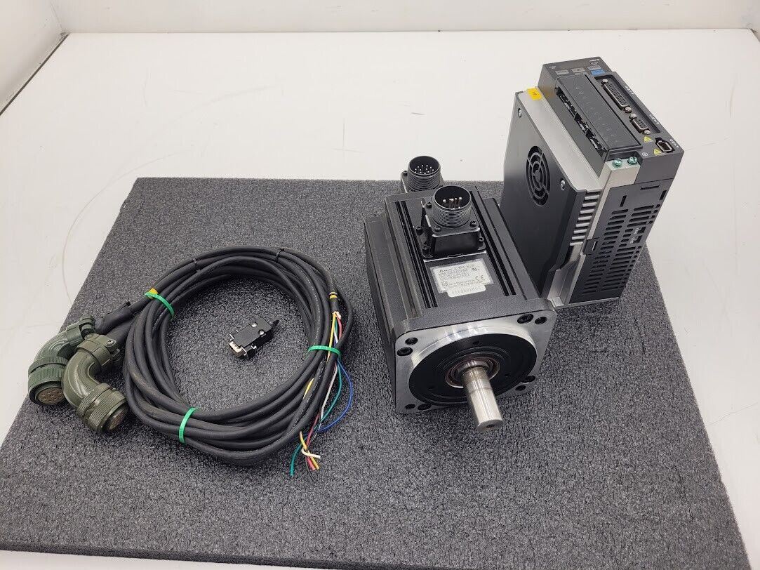 Delta Electronics AC Servo Motor 1.5KW ECMA-C21315SS Servo Drive ASD-B2-1521-B