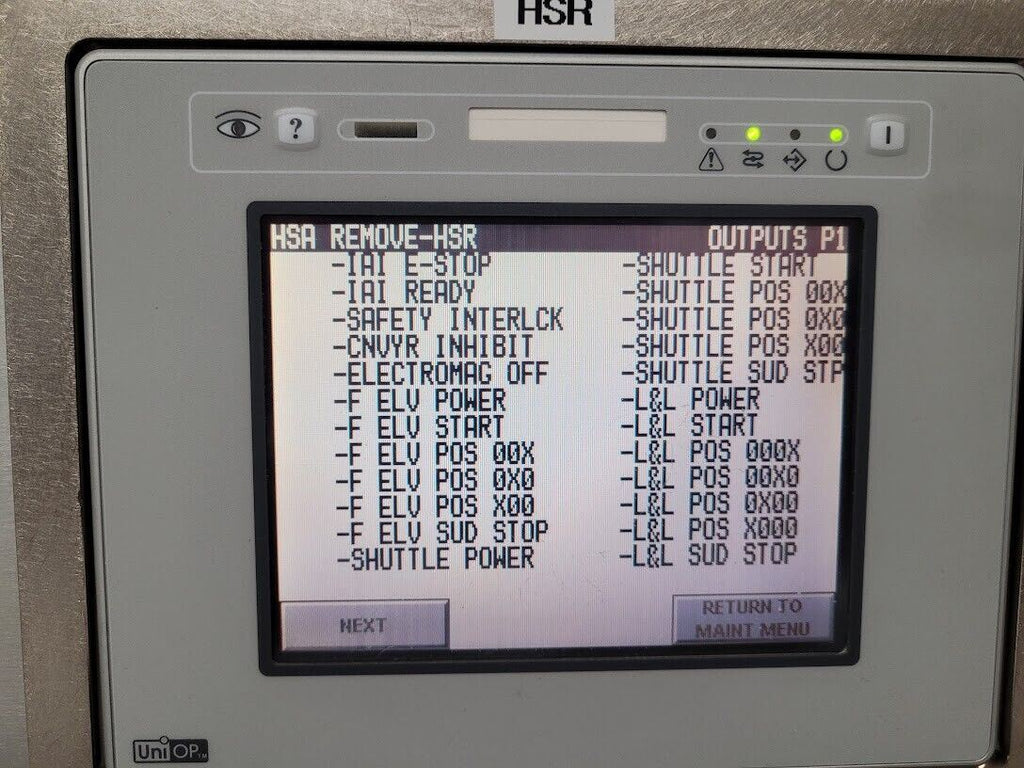 UniOp eTOP11-0050 Touch Screen Color LCD Industrial HMI Controller 5.75" Display