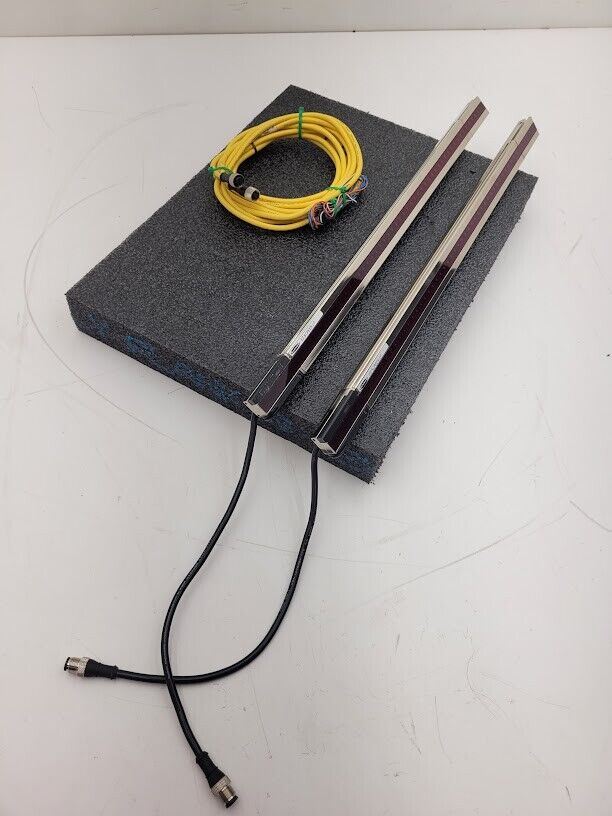 Banner SLPE25-550NP8 SLPR25-550NP8 Light Curtain Kit 550mm Long 3 Corner Mirrors